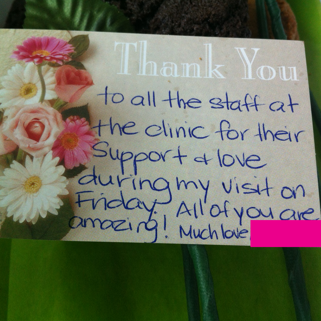 testimonial-brampton-womens-clinic-ontario-abortion-clinic-testimonial-07 A card with a floral design and a personal message of thanks for Brampton Women's Clinic.